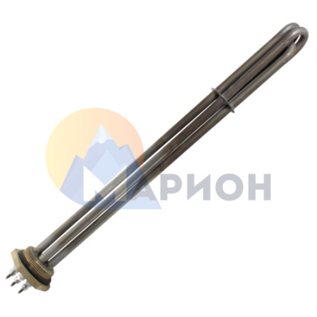 Блок ТЭН 2,4кВт для масла (550мм) G1 1/2" (3*тэн 110 А 10/0,8 Z) 220/380В
